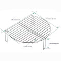 Rack de grillage supérieur en acier inoxydable 304 pour barbecue