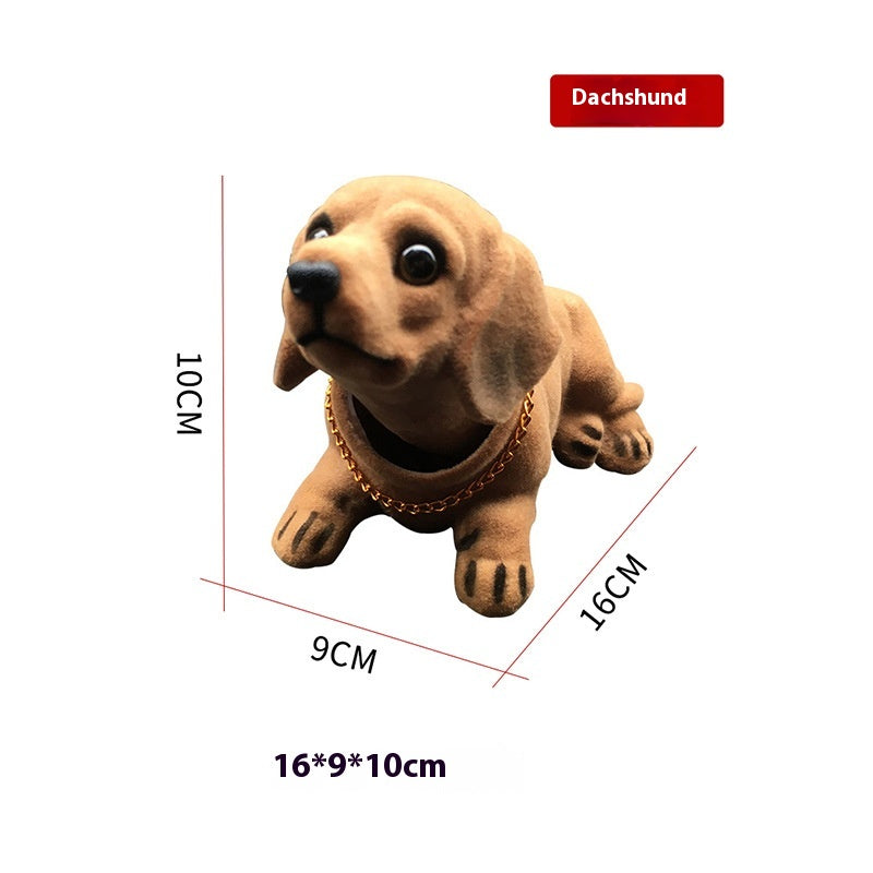 Résine Head-hooking Dog Animal Multi-spécificité Créative Cute Décoration de voiture