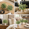 Faux plantes artificielles 3 unités