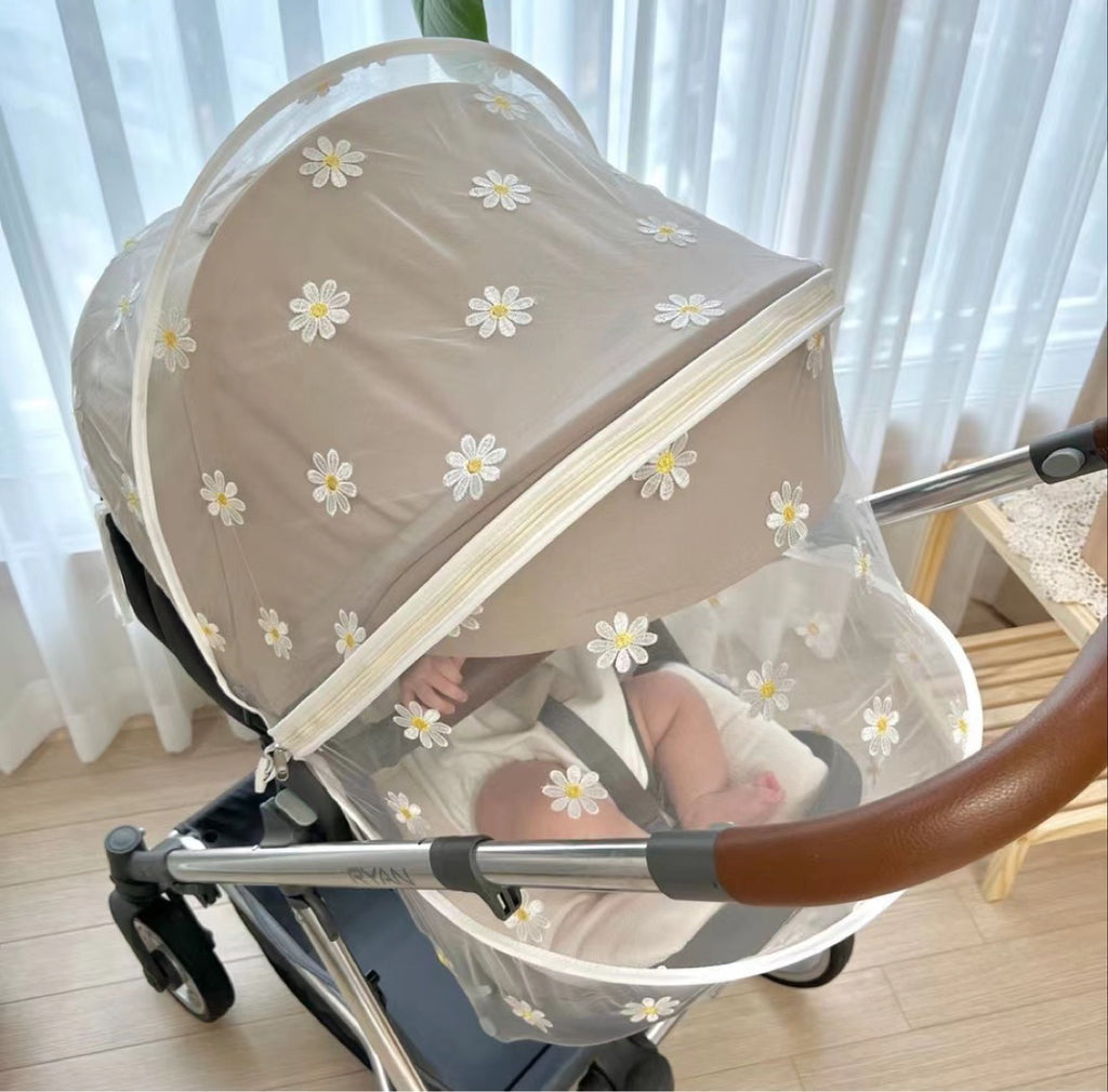 Infantile Mosquito Net Poussette pour bébé universelle de type complet respirant