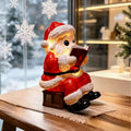 Lampe de lecture du livre du Père Noël