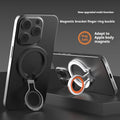 Support de téléphone magnétique pour ordinateur de bureau lazy métal