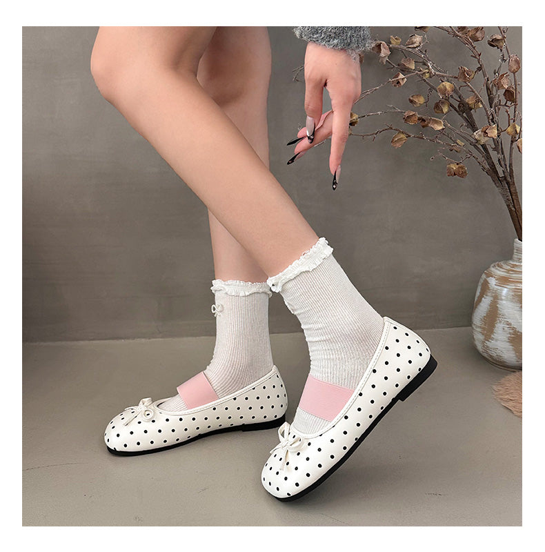 Femmes Français Versatile Mary Jane Chaussures Printemps Viral Fée Style Robe Matching Pompes