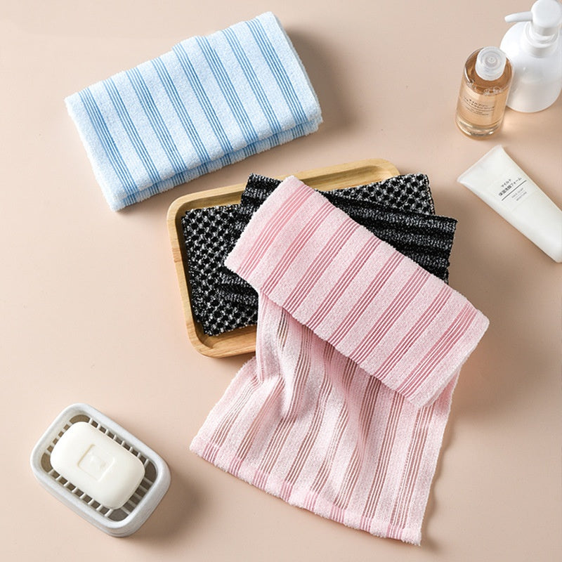Serviette de style japonais pour frotter le dos