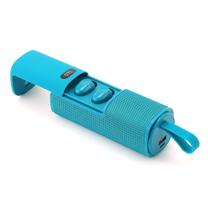 3 En 1 Haut-parleurs Bluetooth sans fil portable Banque d'alimentation d'écoute Bluetooth