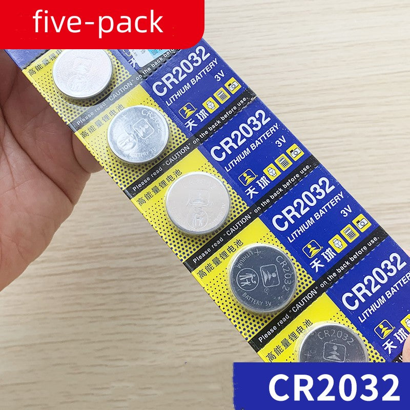 CR2032 Carnet de bureau carte mère batterie 3V bouton COM