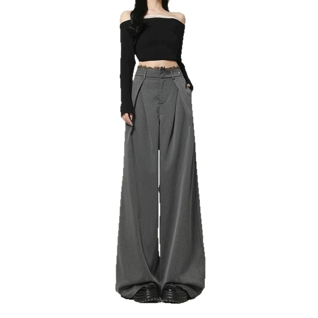 Pantalon perdu et élégant