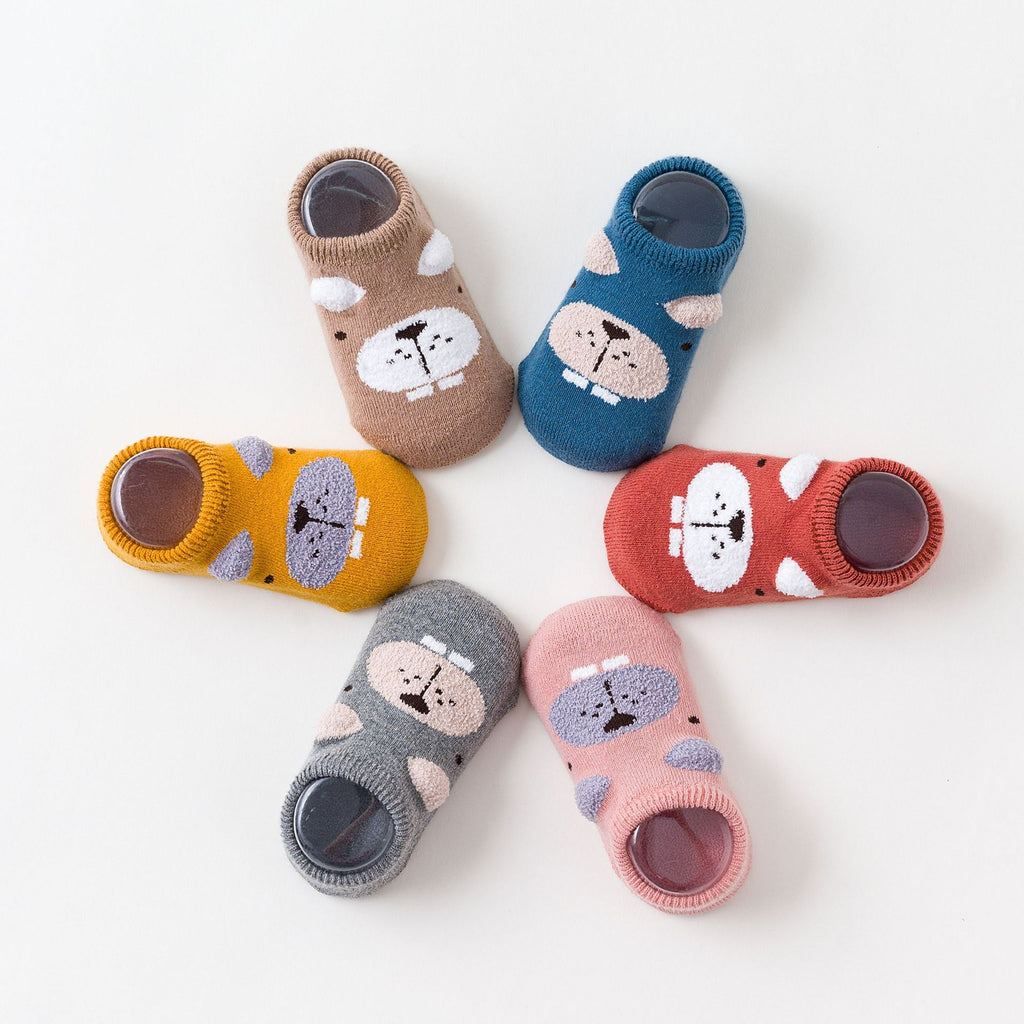 Terry-loop Hosiery chaussette de pied pour enfants Mignon de dessin animé