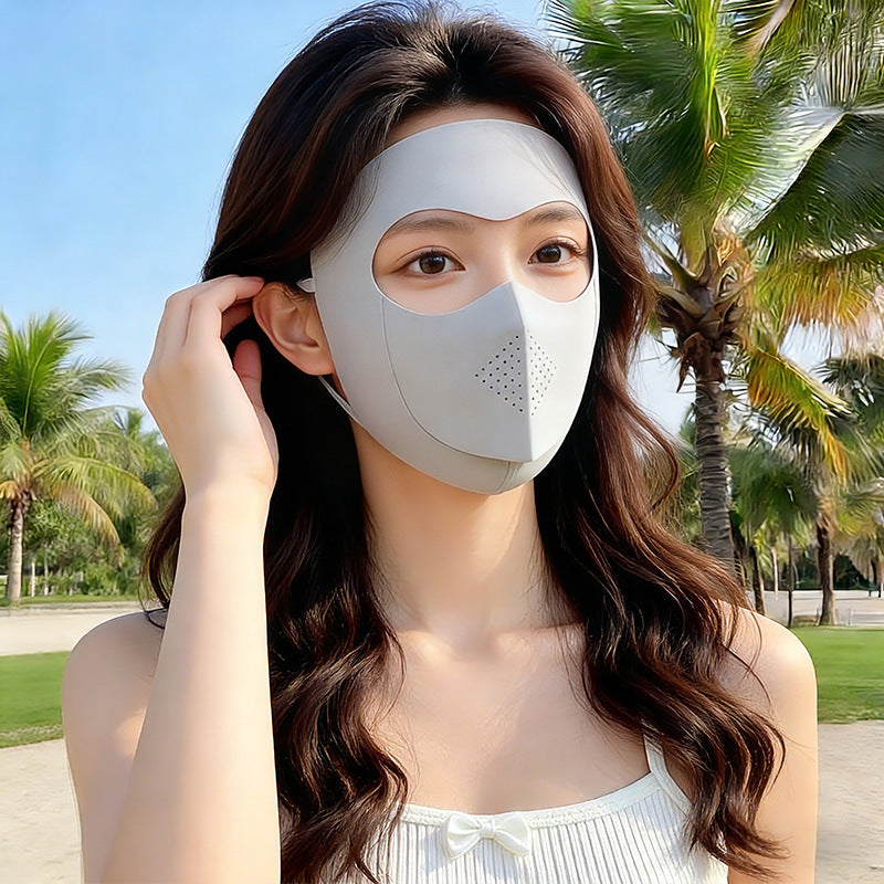 Masque plein écran solaire pour les filles