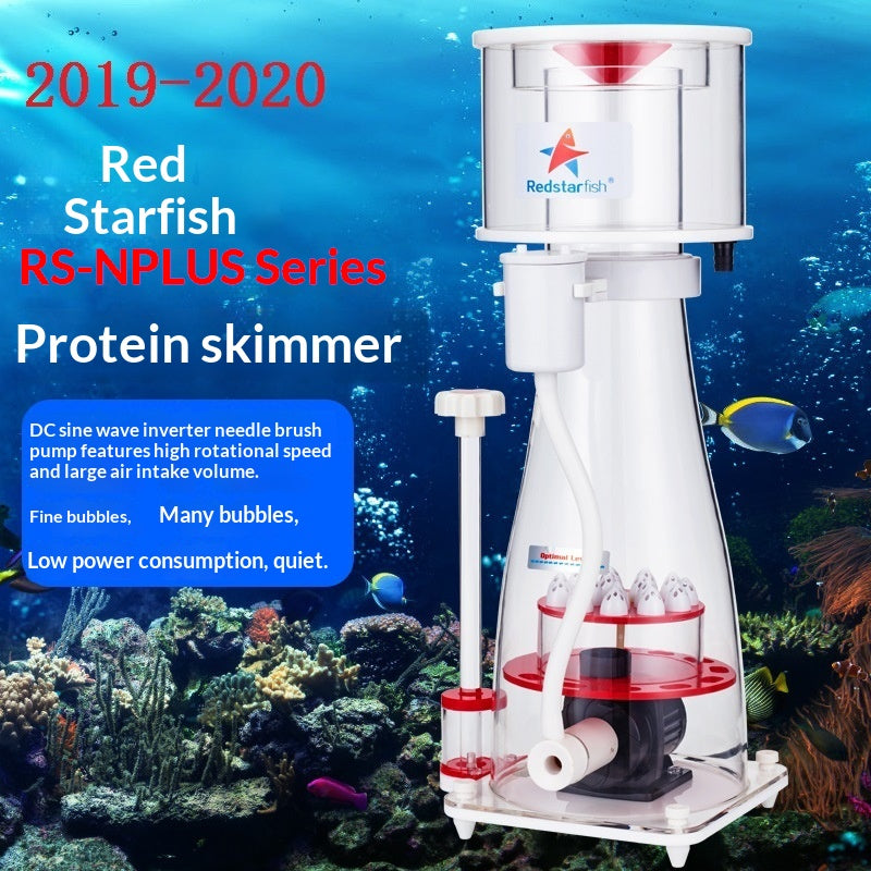 Scimmer protéinique intégré pour filtration d'aquarium marin