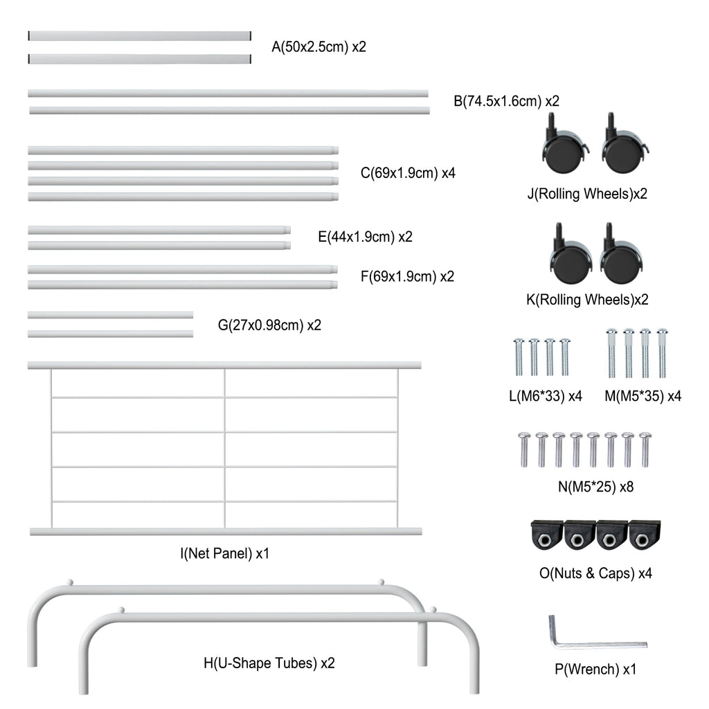 1Pc Vêtements pendaison Rack Vêtements pendaison Rail Oreiller Chaussures Affichage Organisateur Stand Rolling