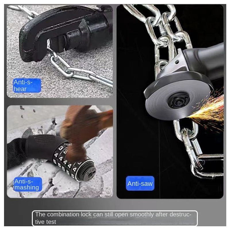 Bicycle chain lock