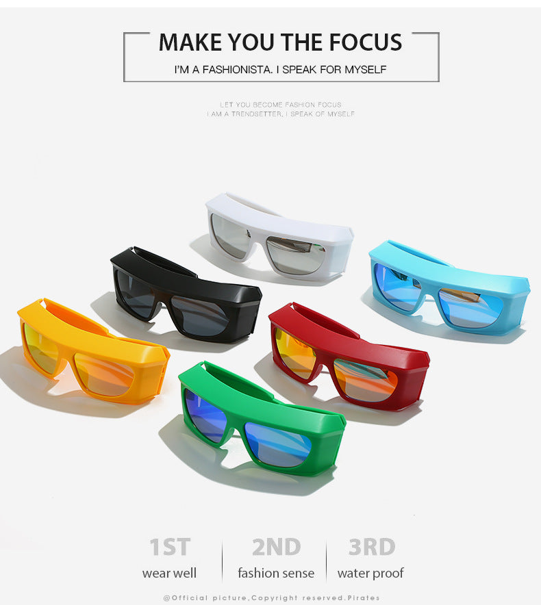 Lunettes de soleil Y2g Fashion Large Rim
