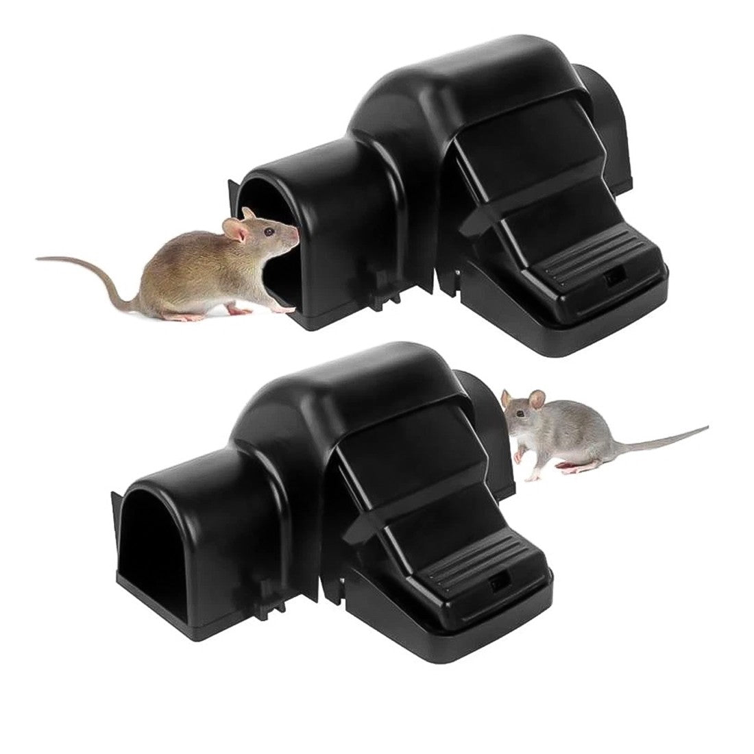 Traces de rats de 2pcs Qui tue immédiatement Rat Catcher For Outdoors Indoor Rodent Trap