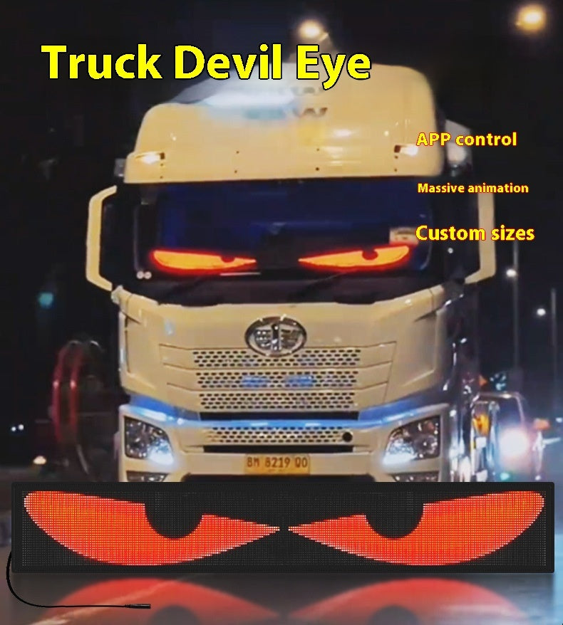 Dynamic Eyes Car Windshield Stickers