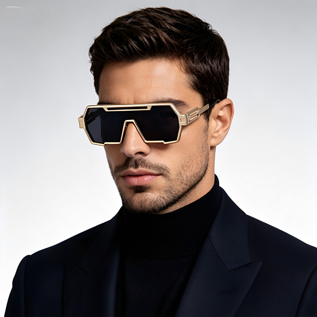Lunettes de soleil rétro pour hommes