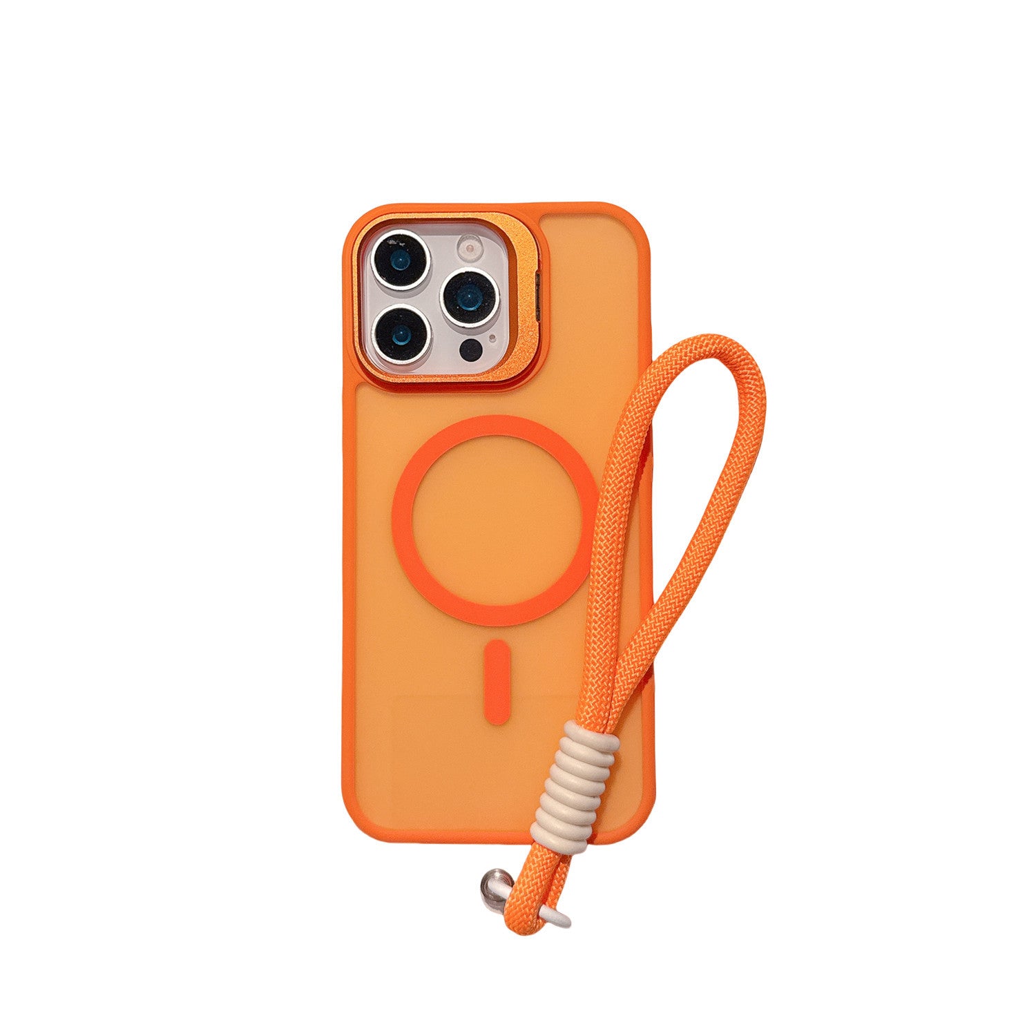 Boîtier de téléphone magnétique à monture de lentilles