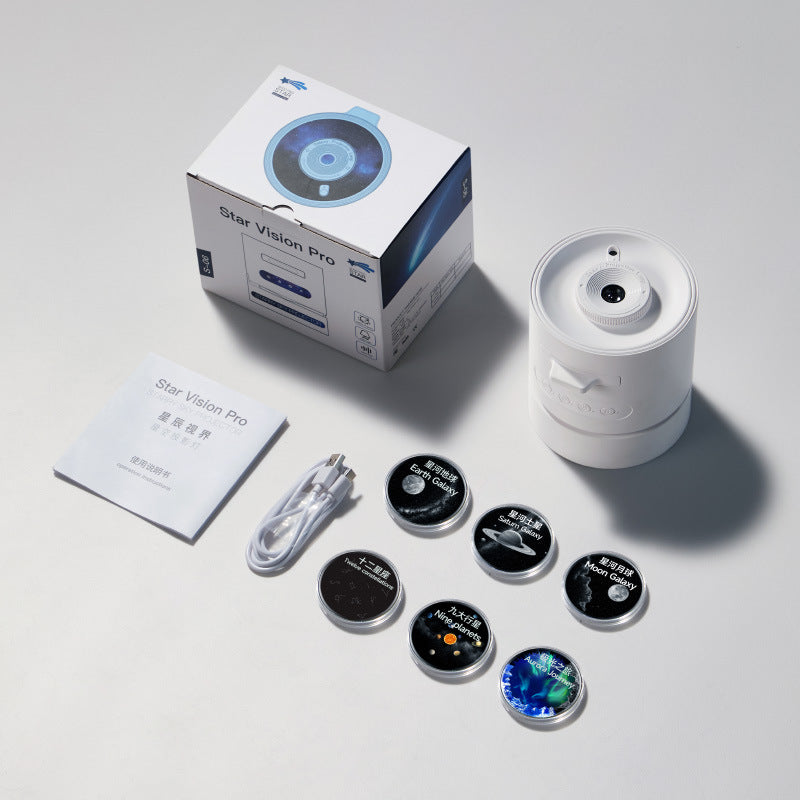 Lampe de projection rotative Dream Starry Sky avec Bluetooth Audio