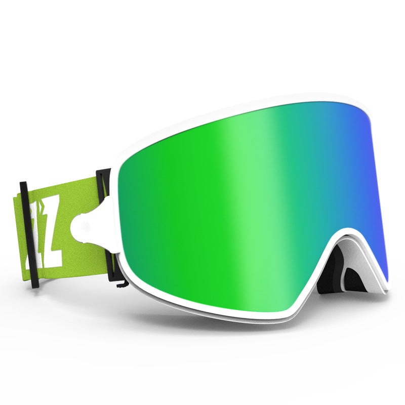 Lunettes de ski de vision nocturne de myopie aimant