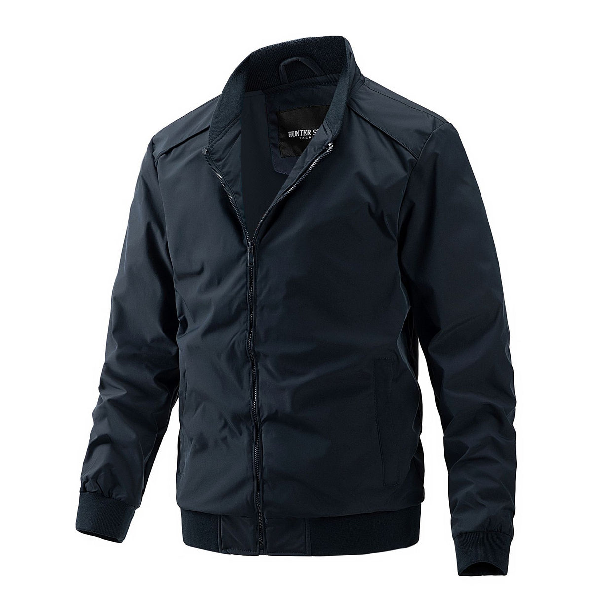 Stand Collar Veste Homme d'affaires Casual mince veste de baseball tendance commerce extérieur hommes
