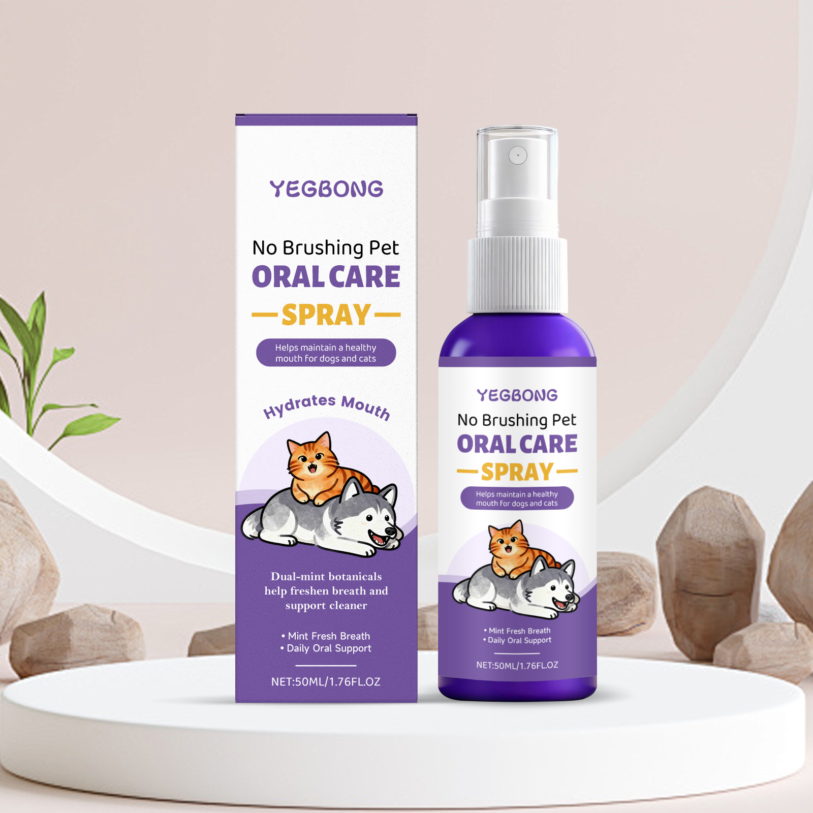 Vaporisateur de dents de chien