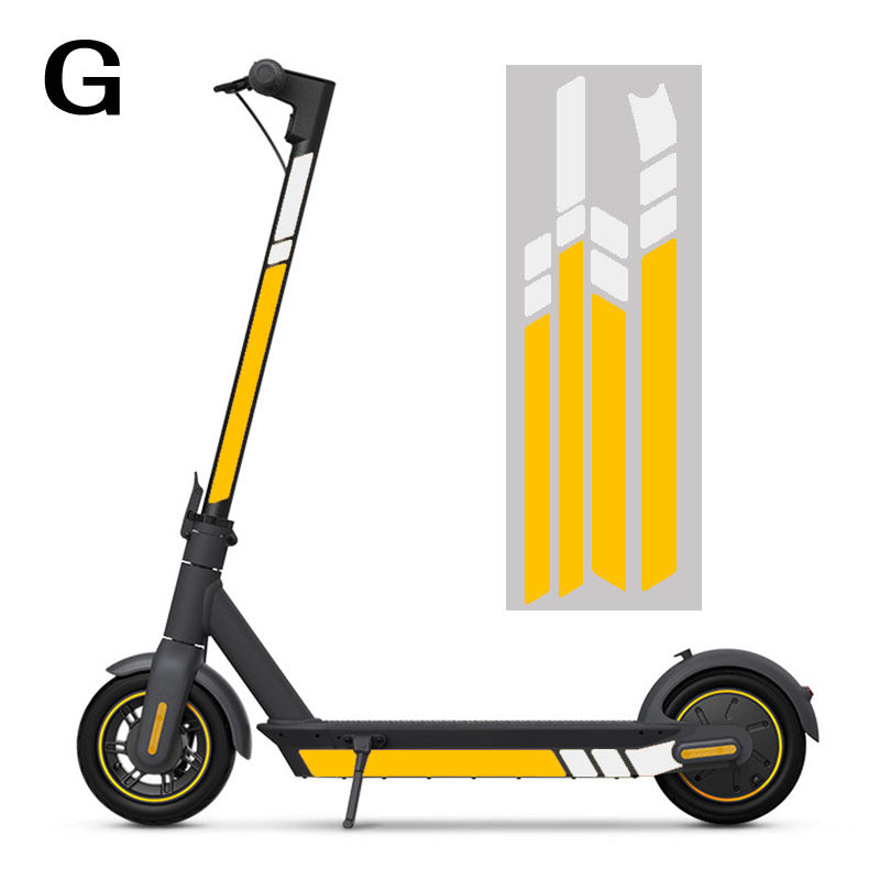 Max G30 Sticker réfléchissant pour scooter no 9