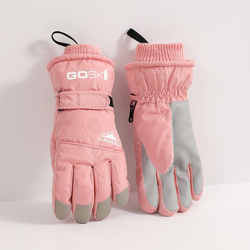 Gants imperméables à l'hiver Ski chaud Gants à l'épreuve du froid