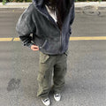 Veste de sweat à capuche à capuche à dos de boucle