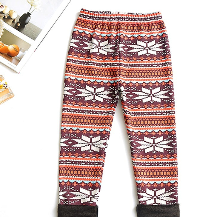 Filles Fine-Flannel PrintempsAutomne Vêtements de dessus Pantalons lait-viscose