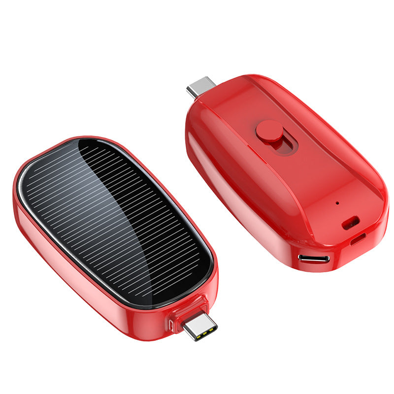 Mini Unité de recharge solaire d'urgence Alimentation sans fil portable