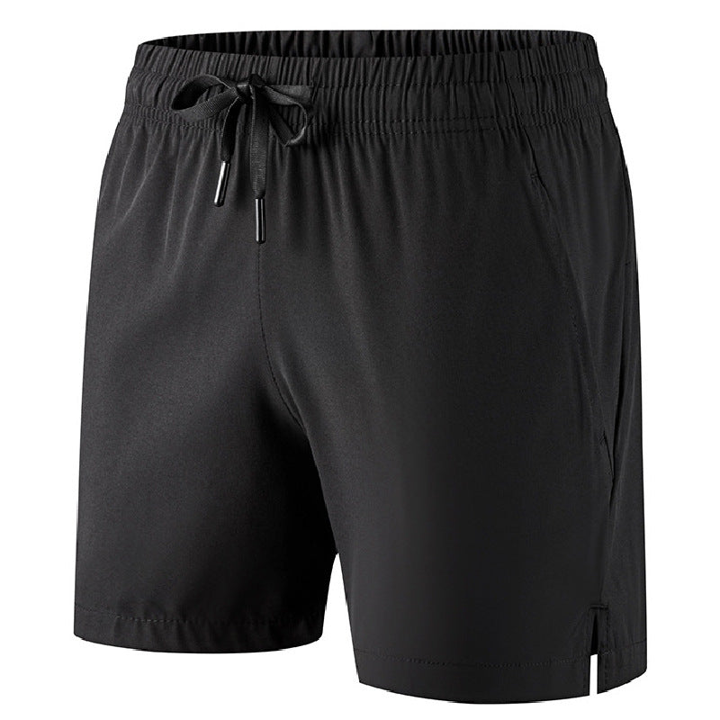 Short de loisirs en soie de glace pour hommes Sports Plus Taille Pantalon de plage