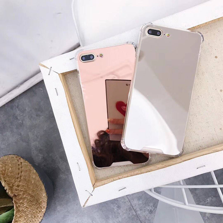 Boîtier de téléphone de protection souple tout inclus pour miroir Shell