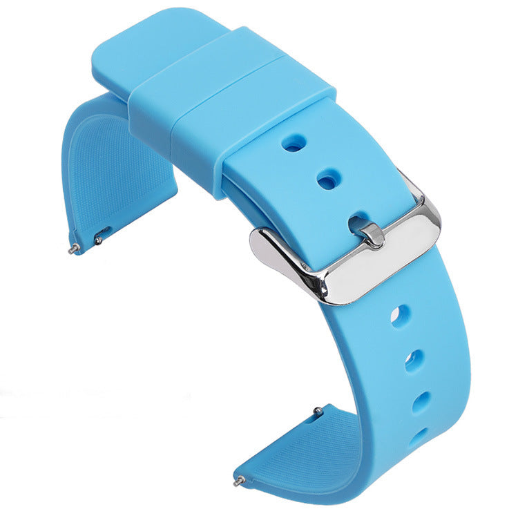 Bracelet de montre intelligent étanche en silicone multicolore
