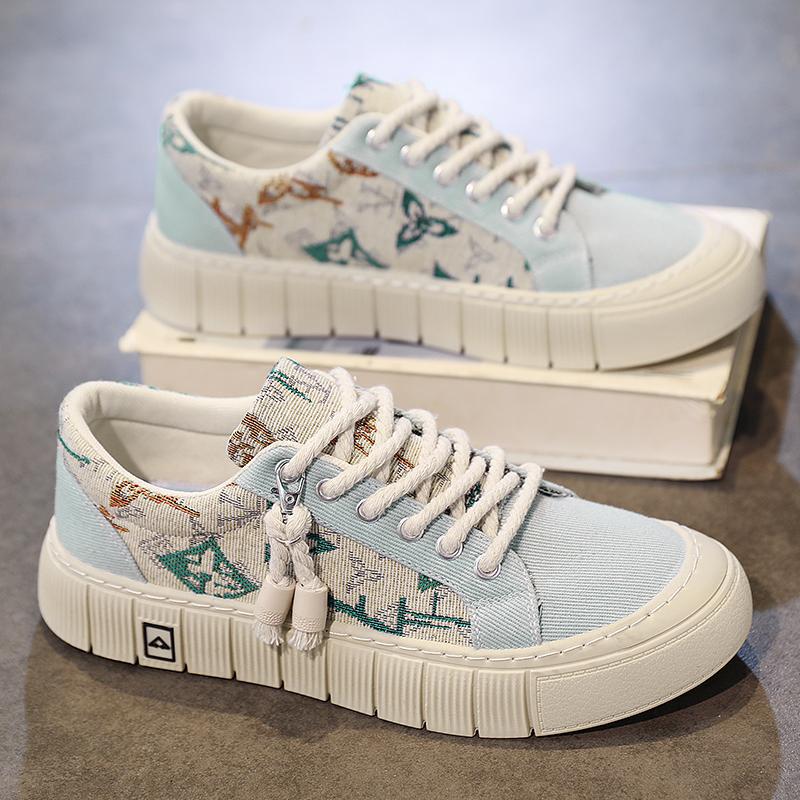 Trendy Wild quatre saisons Toile Sneakers