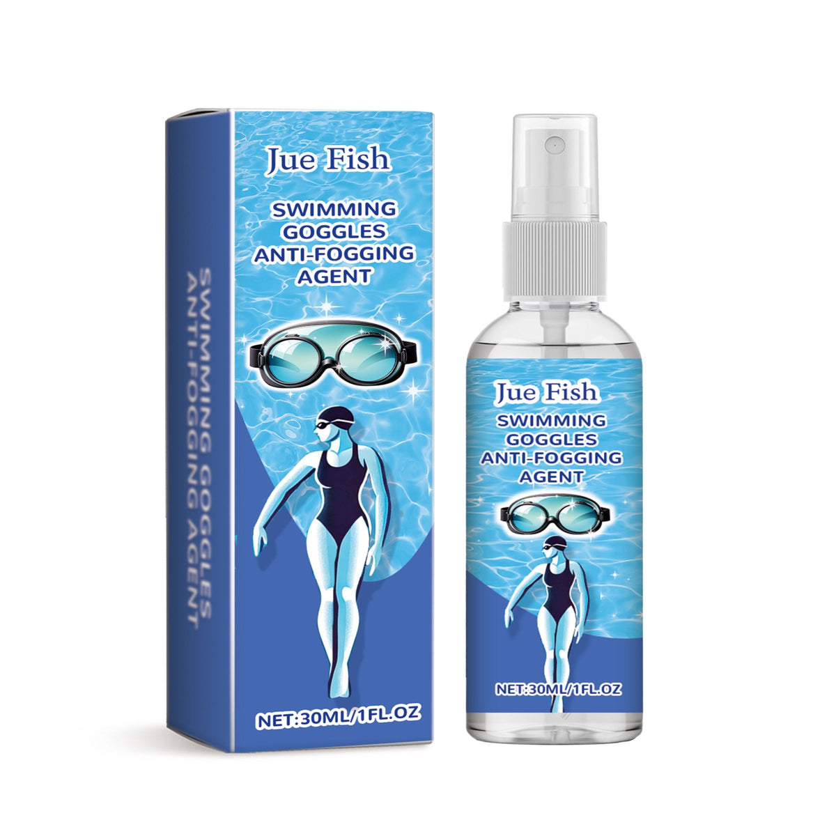 JUE FISH Baignade Spray anti-fog