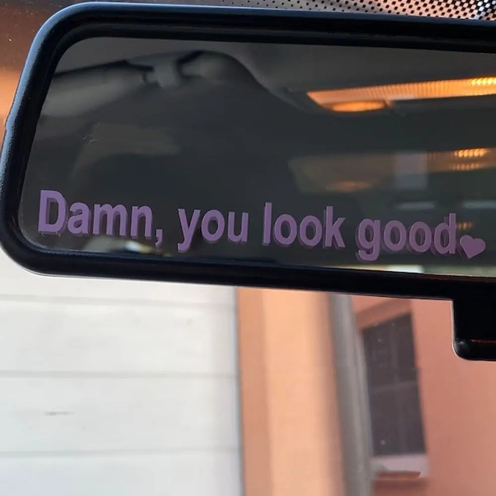 Rétroviseur de maquillage intérieur de voiture Vue arrière