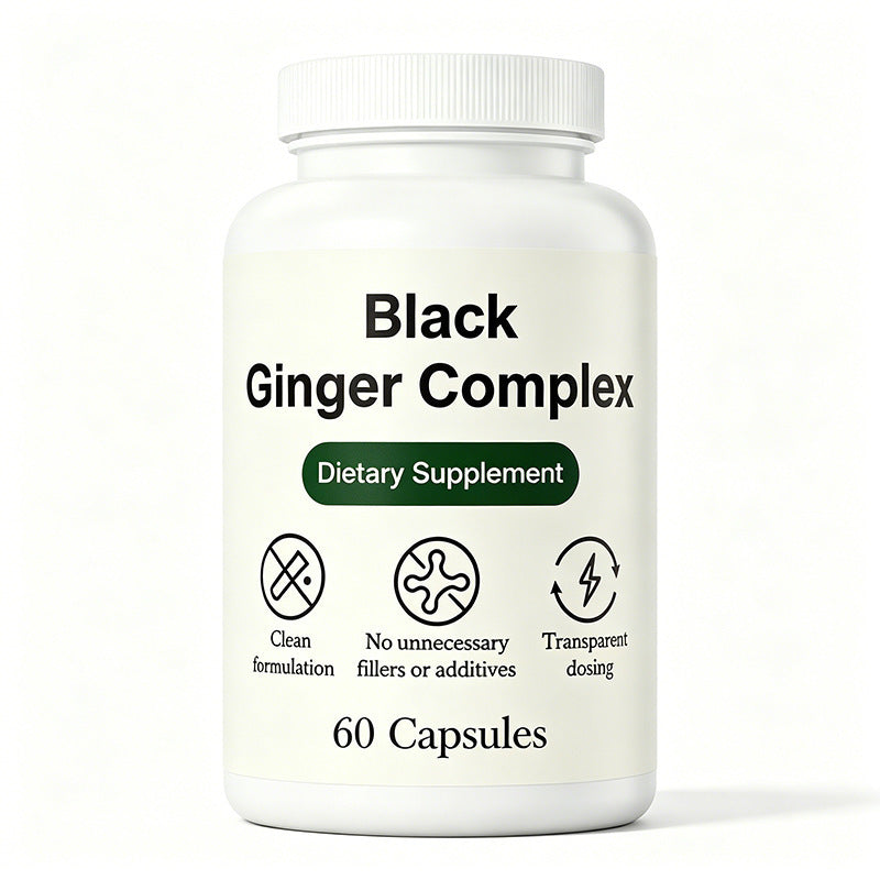 Black Ginger Capsule Supplément Santé