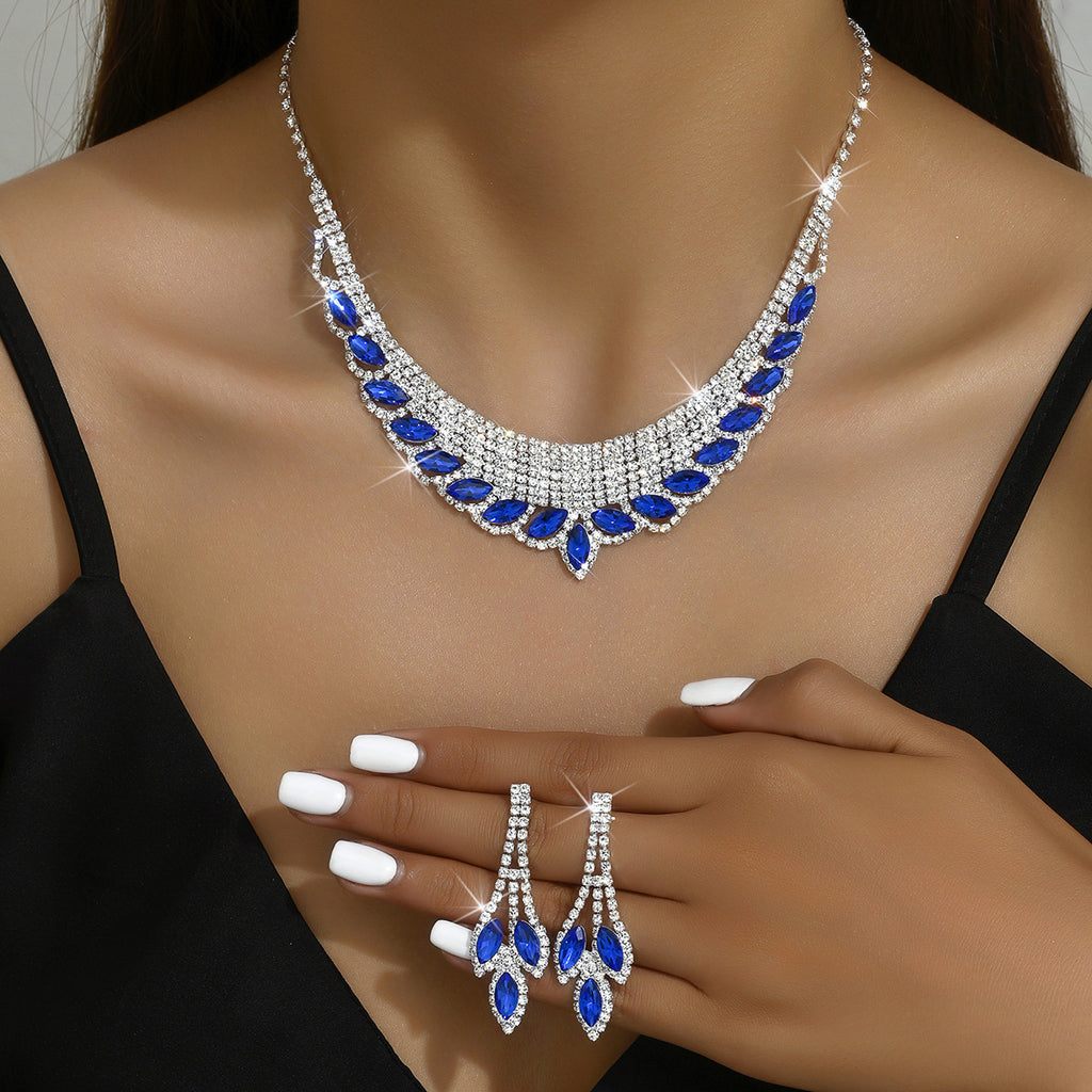 Boucles d'oreilles et colliers haut de gamme de style européen et américain