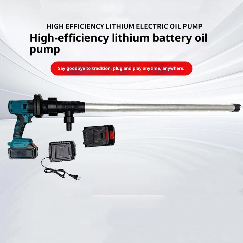 Pratique Transmission Variable continue Batterie Lithium Sans Brosse Pompe à l'huile