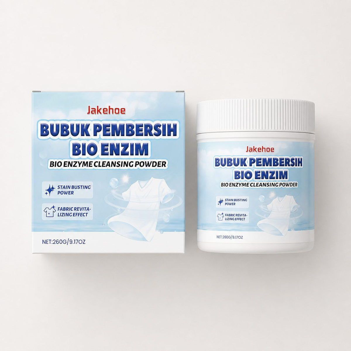 JAKEHOE Blanchisserie en poudre pour tremper