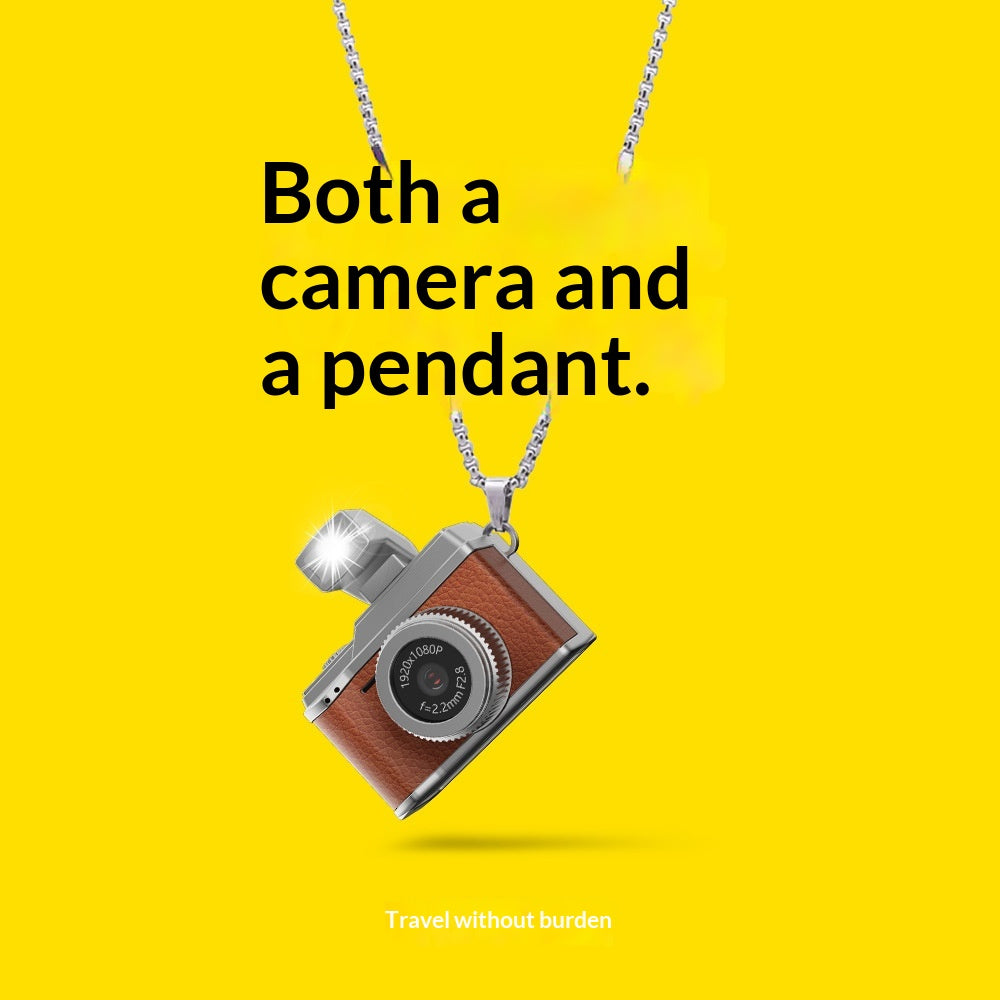 Collar-style mini camera for students on campus