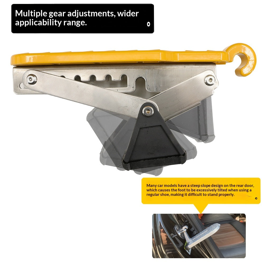 Verrouillage universel de porte de toit de voiture d'escalade Étape pliante