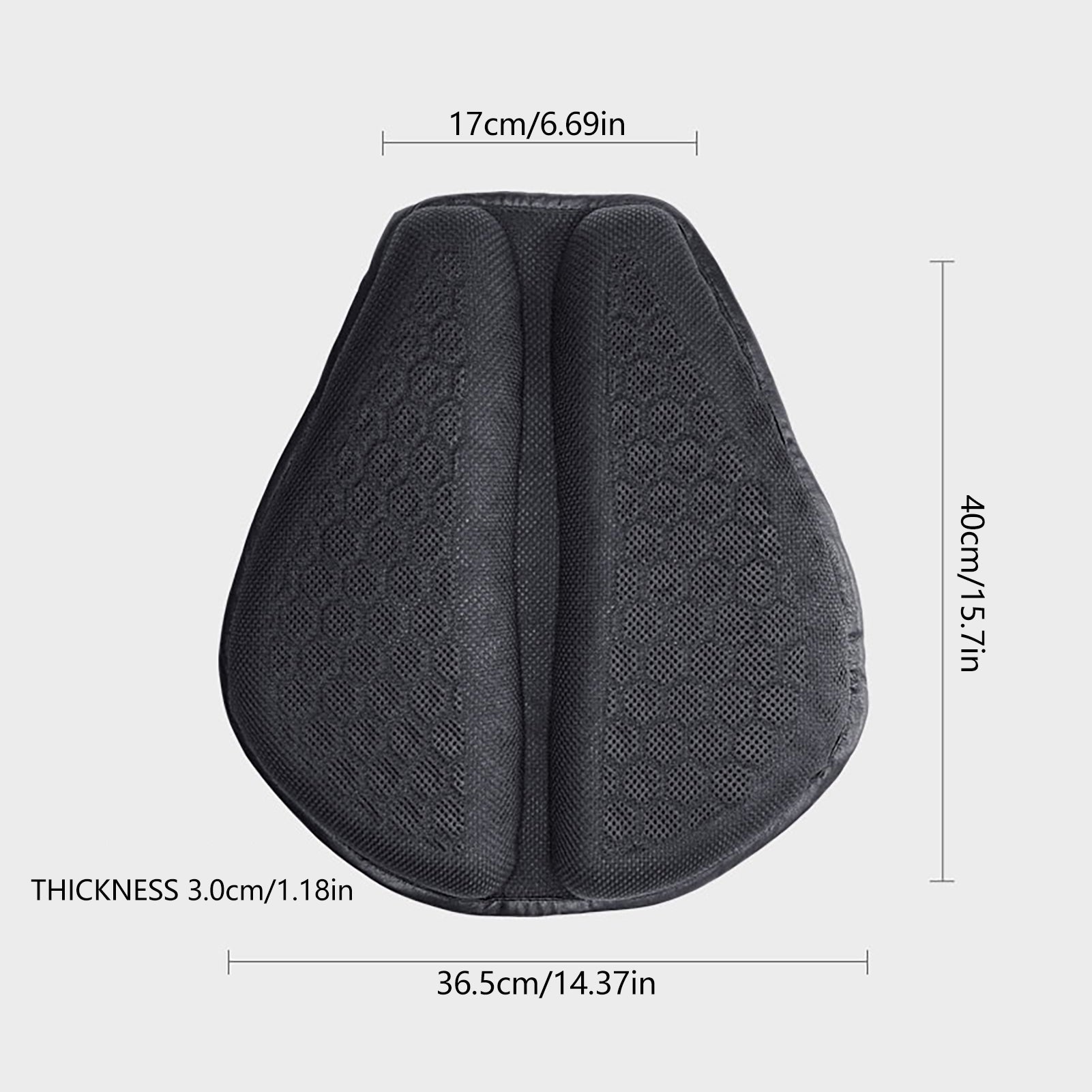Absorption de choc de coussin de moto épaissie