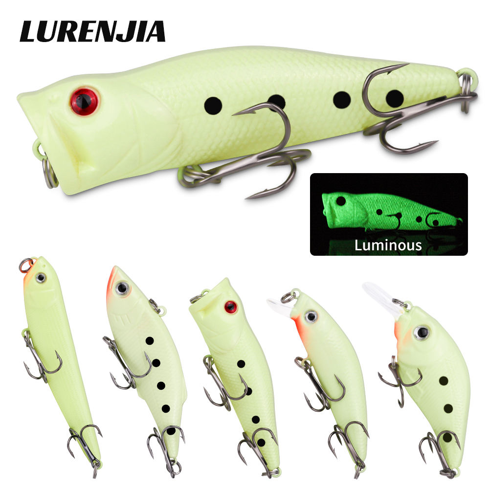 22pcs 58pcs 102pcs Fishing Lure Kits Multifunctional Set