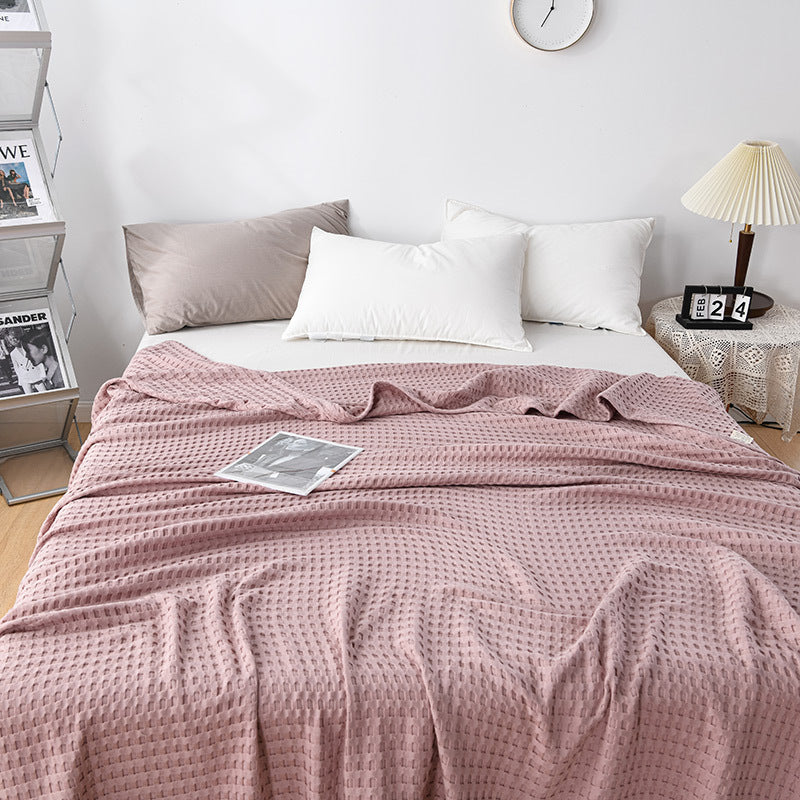 Couverture de serviette en coton pur à double toile en double coton sur mesure