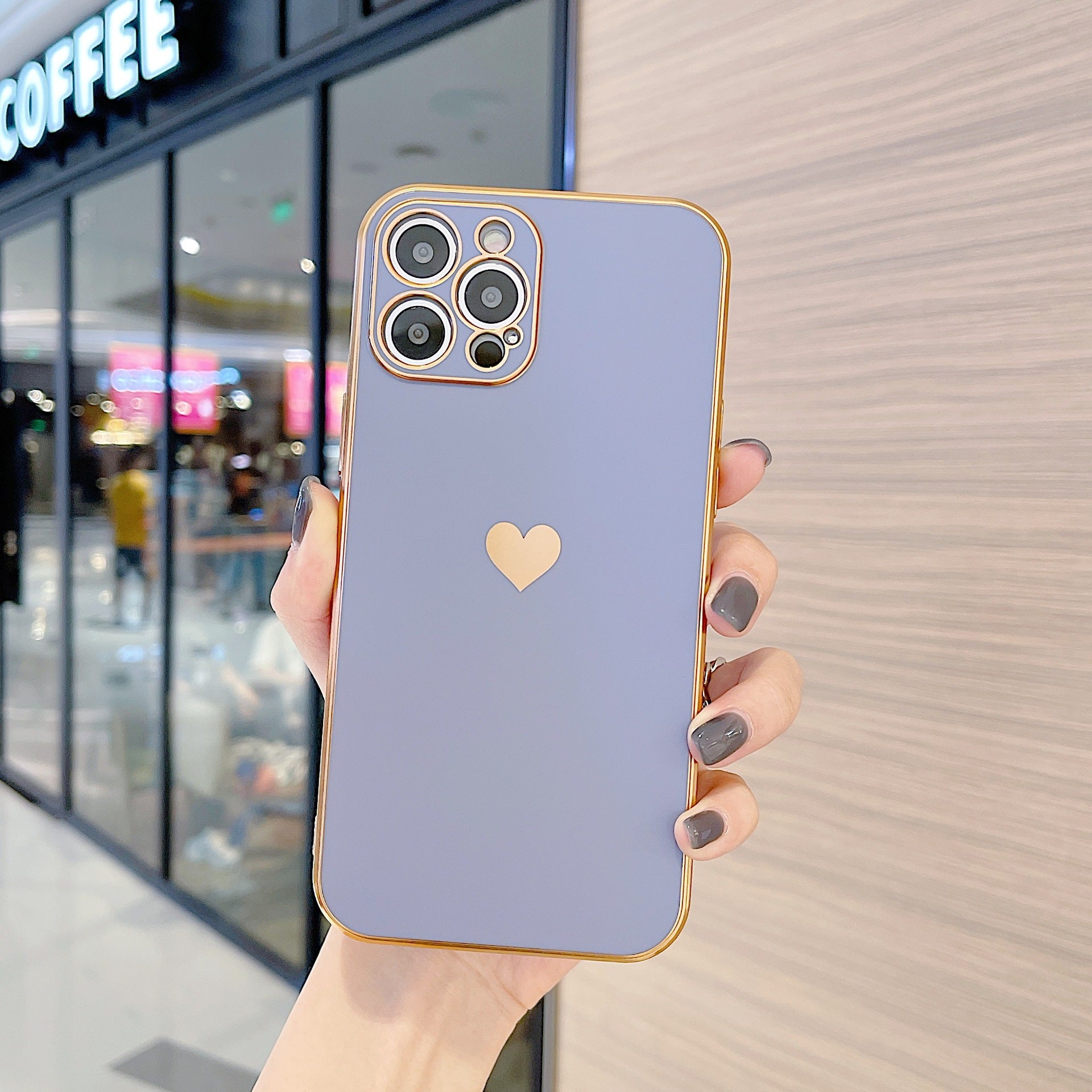 Électroplaquage givré petit amour pour Xs78p couple