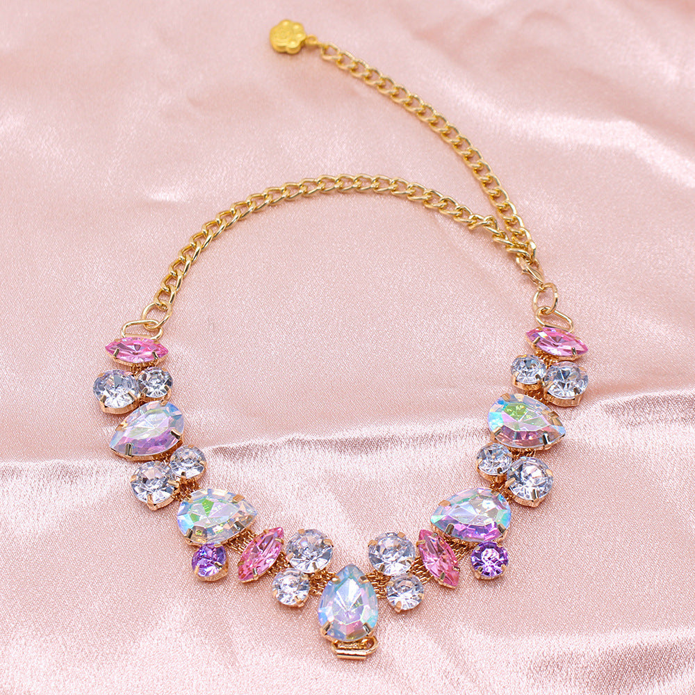 Chat et chien Gem Pearl Collier Princesse