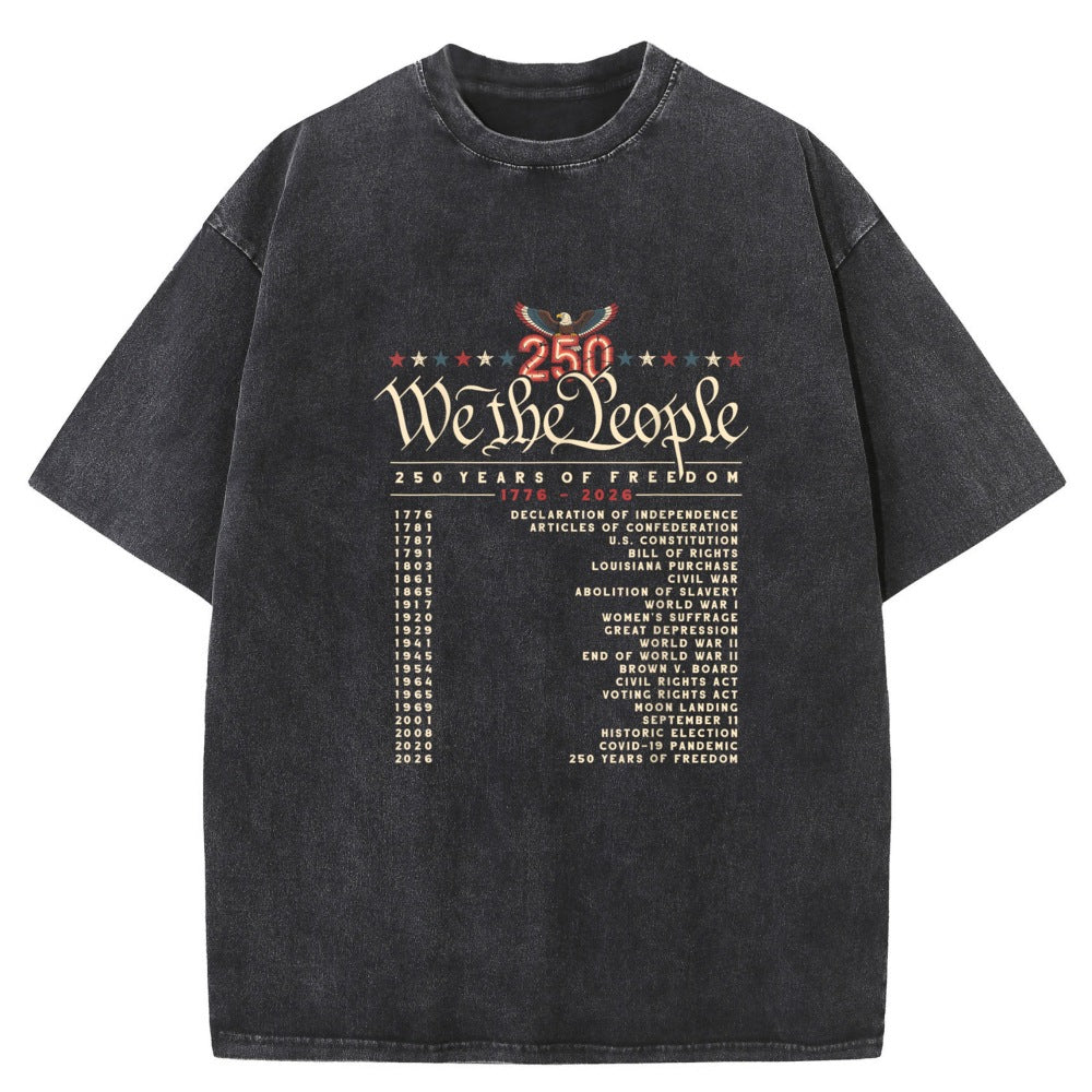 T-shirts en coton imprimé pour hommes et femmes