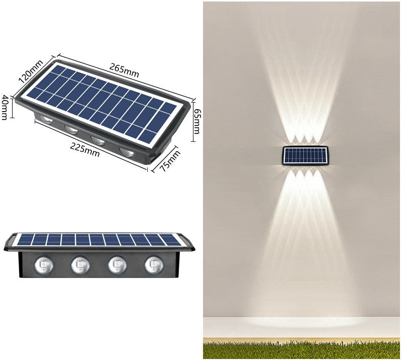 Éclairage solaire extérieur Étanchement