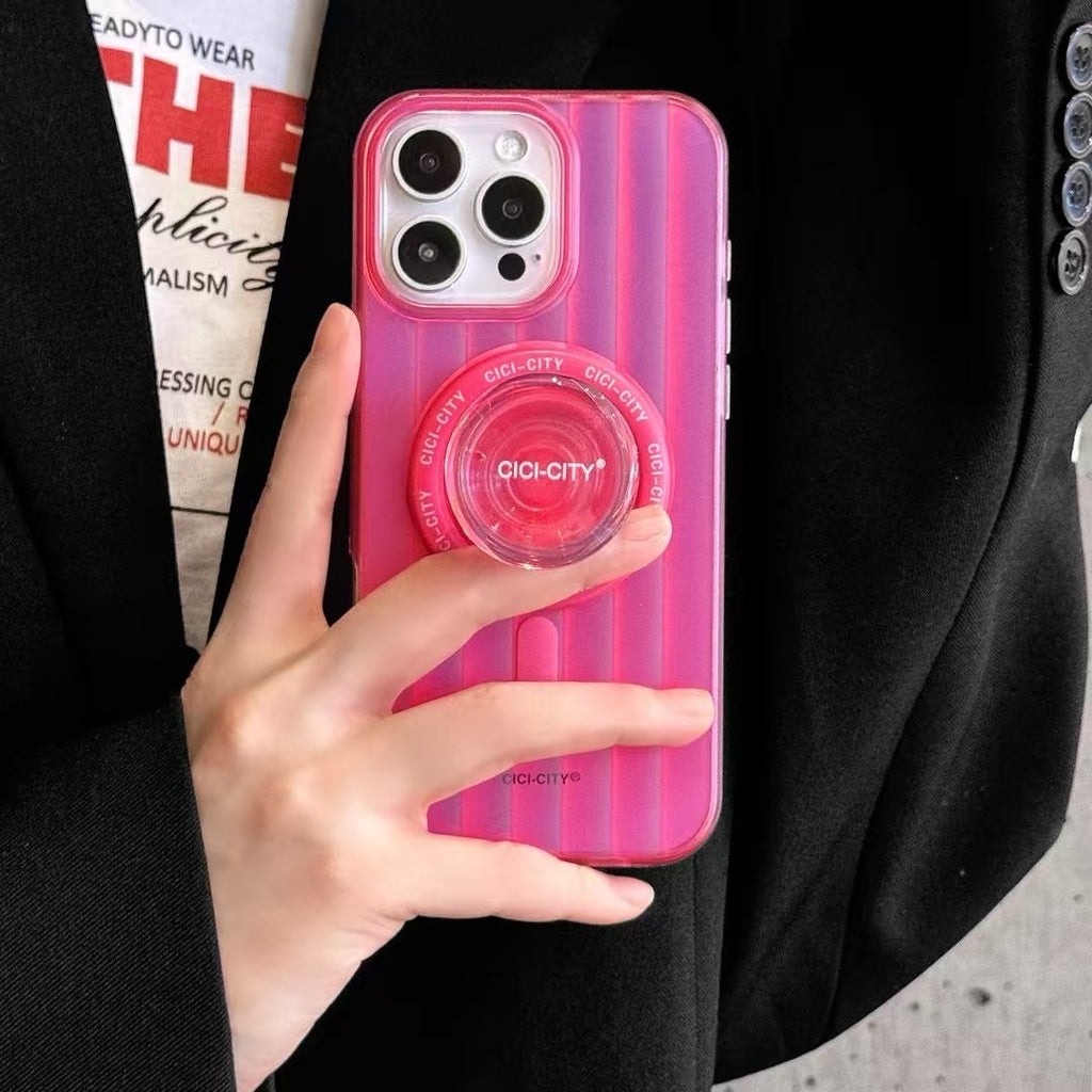 Été Dopamine Aurora Support magnétique de snap Case de téléphone mobile